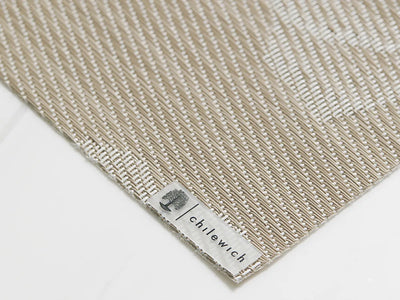 Rosette Rectangle Placemat, Flax