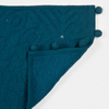 Indigo Atasi Printed Dabu Cotton Table Runner