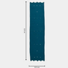 Indigo Atasi Printed Dabu Cotton Table Runner