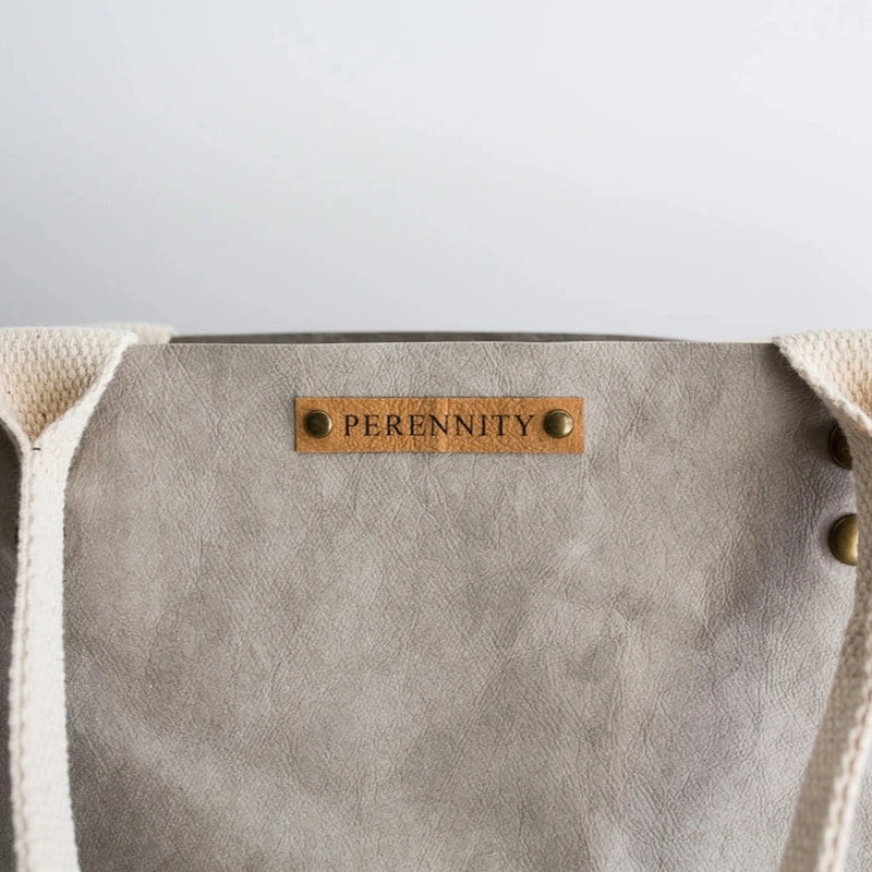 The Market Tote in Stone