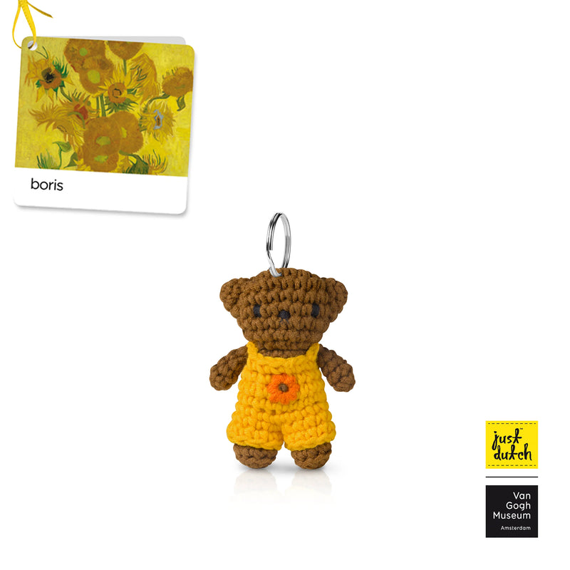 Boris Keychain, Van Gogh Sunflowers