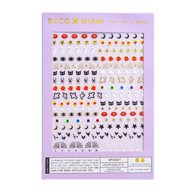 Nail Art Stickers, Spooky Halloween!