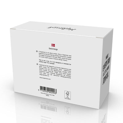 Hoptimist Holiday Santa Ornaments in Red