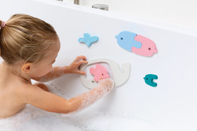 Foam Bath Puzzle, Whale