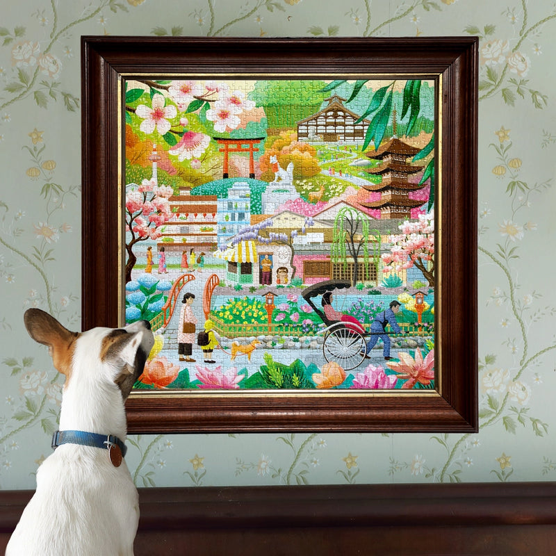Seasons in Kyoto 1000 Piece Puzzle