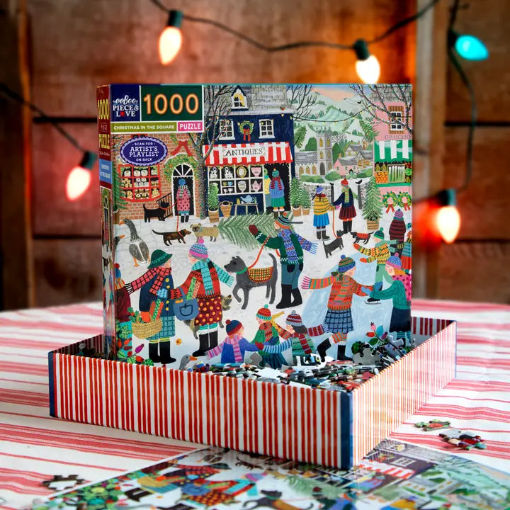 Christmas in the Square 1000 Piece Puzzle