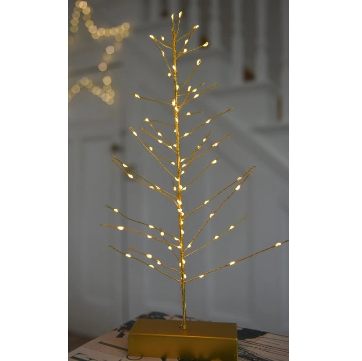 Festive Tree Light in Gold