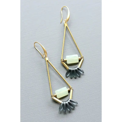 Jade and Blue Montana Earrings