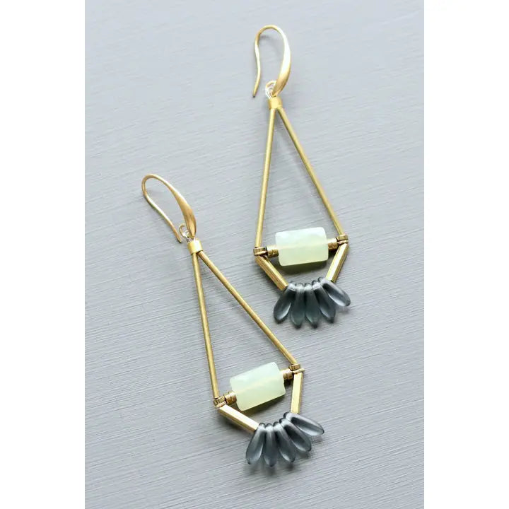 Jade and Blue Montana Earrings