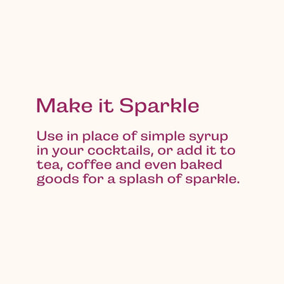 Glitter Simple Syrup