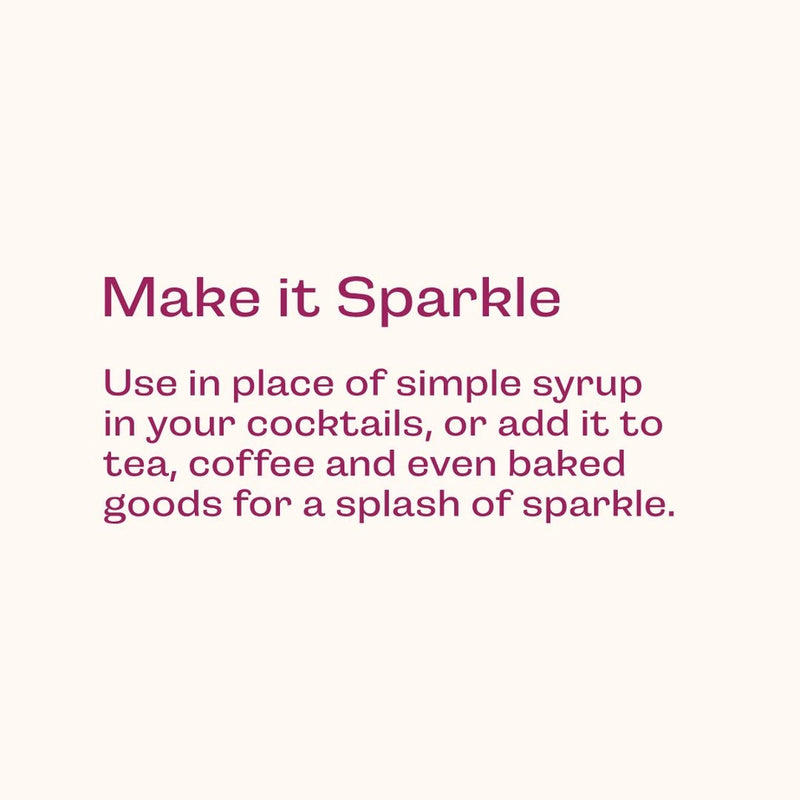 Glitter Simple Syrup