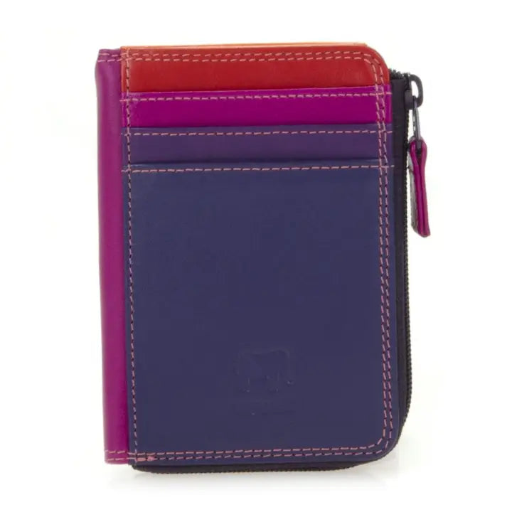 Zip Purse and ID Holder in Sangria Multi