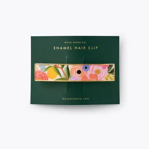 Garden Party Enamel Hair Clip