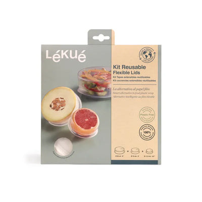 Reusable Flexible Lids, 3 Pack