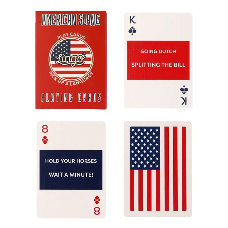 American Slang Lingo Cards