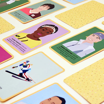 Great Women Athletes Memory Game