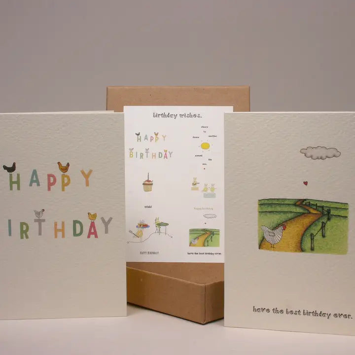 Birthday Wishes Boxed Greeting Cards