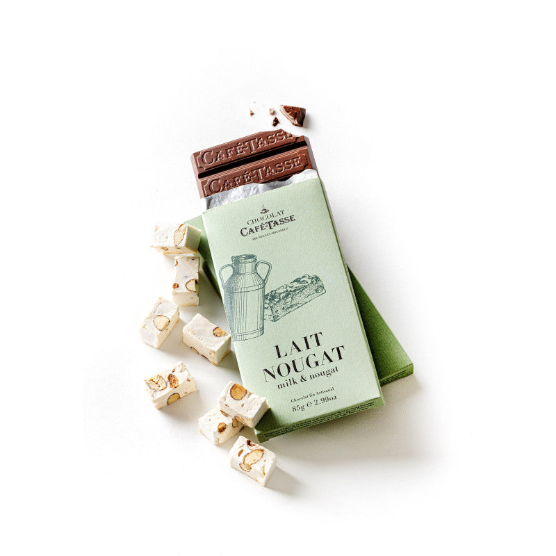Milk Nougat Chocolate Bar