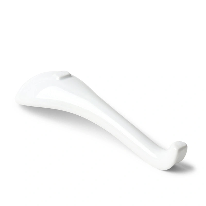 Miya, Soup Spoon With Hook - White