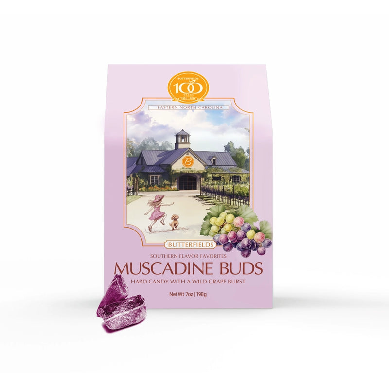 Muscadine Grape Buds Hard Candy