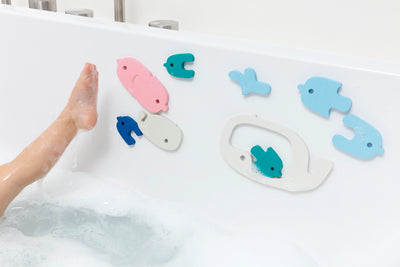 Foam Bath Puzzle, Whale