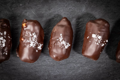 Almond Java Crunch, Chocolate Covered Dates