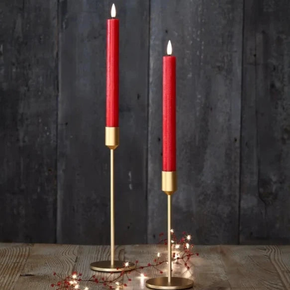 LED Chandelier Candles in Red