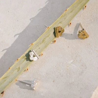 Three Dot Stud Earrings