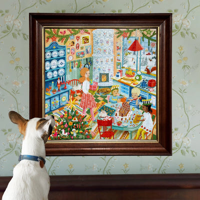 Swedish Holiday Kitchen 1000 Piece Puzzle