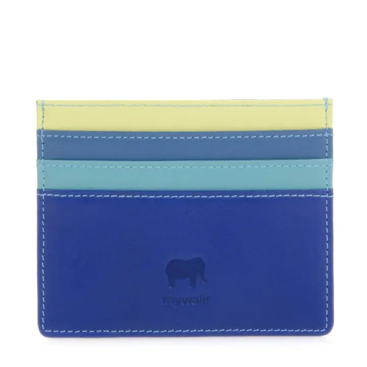 Double Sided Credit Card Holder in Seascape