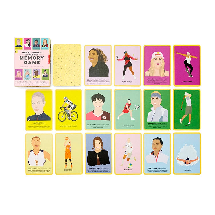 Great Women Athletes Memory Game
