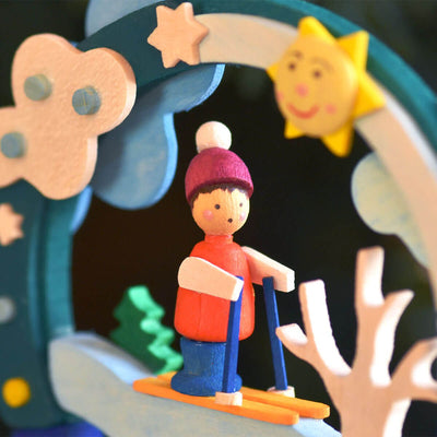 Graupner Ring Ornament "Ski Run"