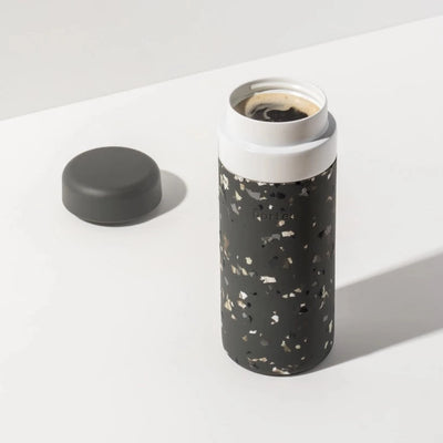 Insulated Ceramic Stainless Steel Bottle in Charcoal