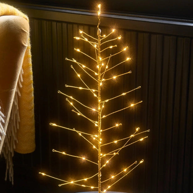 Festive Tree Light in Gold