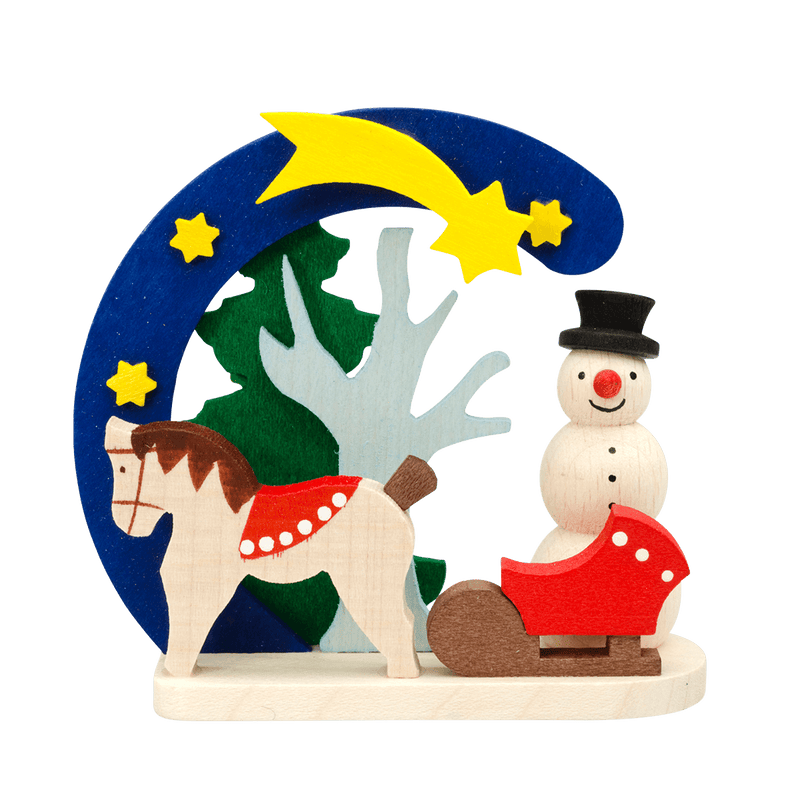 Graupner, "Arch Snowman" Ornament