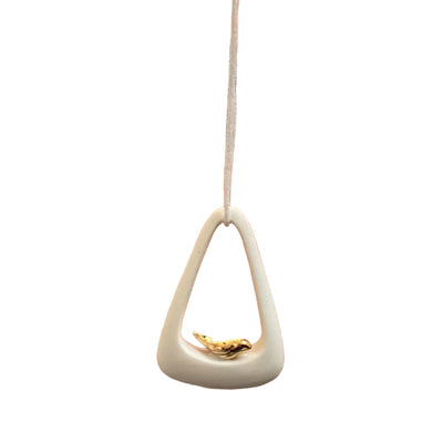 Gold Bird Ornament