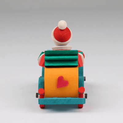 Graupner "Santa in a Car!" Ornament