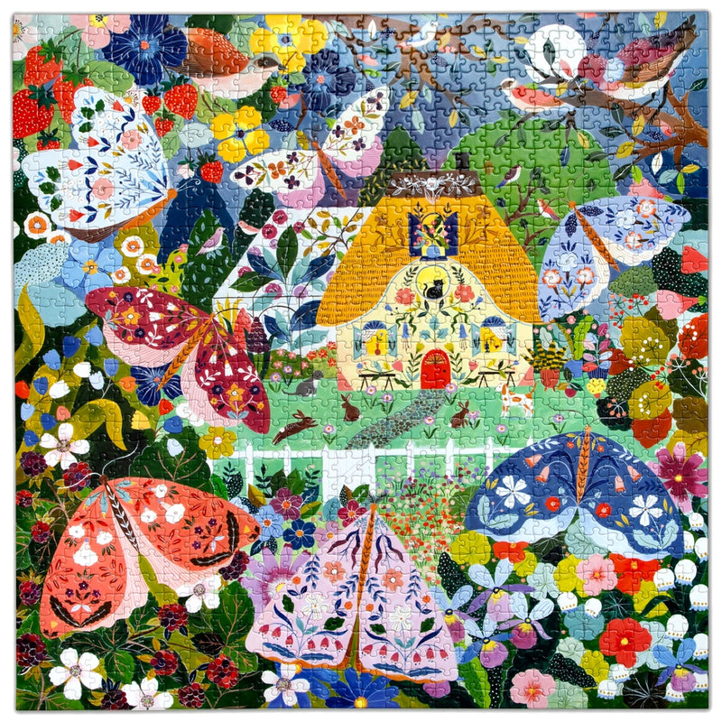 Cottage at Dusk 1000 Piece Puzzle – AKAR Design