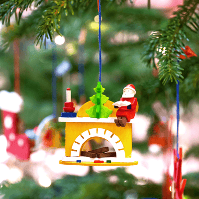 Graupner, "Fireplace" Ornament