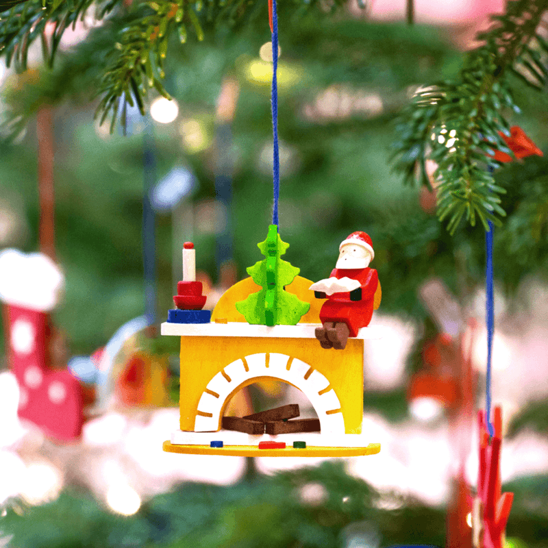 Graupner, "Fireplace" Ornament