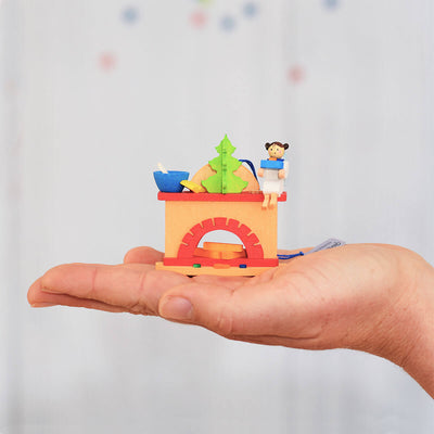 Graupner, "Fireplace" Ornament