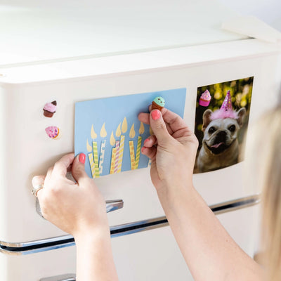 Colorful Cupcake Magnets