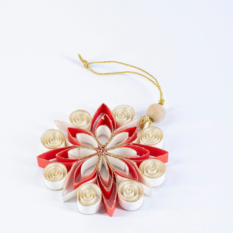 Quilling Snowflake "Neve" 4 Inch