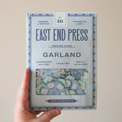 Snowflakes Sewn Garland