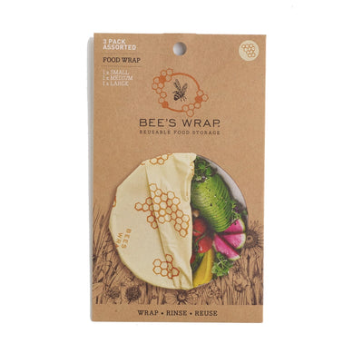Bee's Wrap, Assorted 3 Pack - Honeycomb
