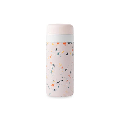 Insulated Ceramic Stainless Steel Bottle in Blush