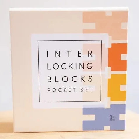 Interlocking Felt Blocks, Pocket Set