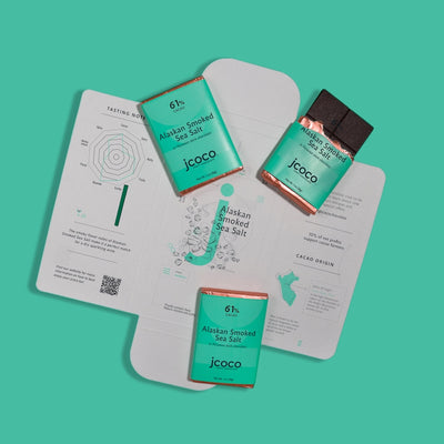 Alaskan Smoked Sea Salt Chocolate Bar