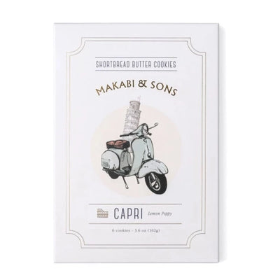Lemon and Poppy Cookies - Capri