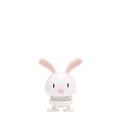 Hoptimist Bunny in White
